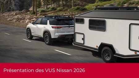 Découvrez la capacité de remorquage des VUS Nissan 2025